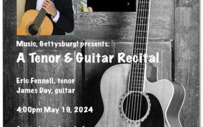 In concert with James Day: Music Gettysburg series